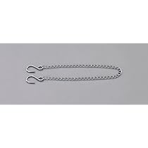 木製柄杓 フックとチェーン付き　自在鉤 手鉤（てかぎ） ステンレスシーフック（木柄）390mm 金口